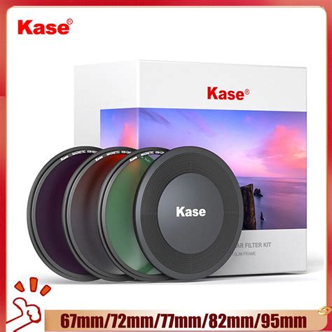 Kase Magnetic Filter Kw Mcuv Cpl Polarizer Nd Gnd Filter Kits Mm