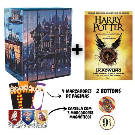 Box Harry Potter Cole O Completa Livros Livro Crian A