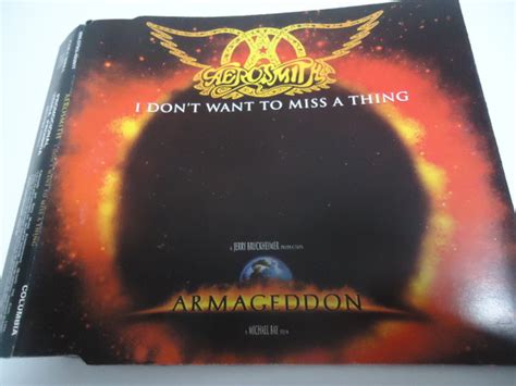 Aerosmith I Don T Want To Miss A Thing CD Discogs