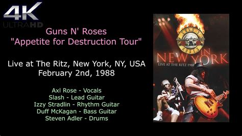 Guns N Roses Live At The Ritz K Youtube