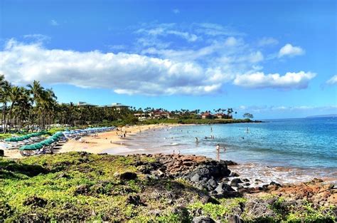 Relaxing on Maui's Wailea Beach