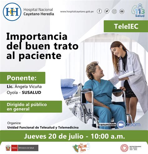 TeleIEC Importancia Del Buen Trato Al Paciente 20 07 2023