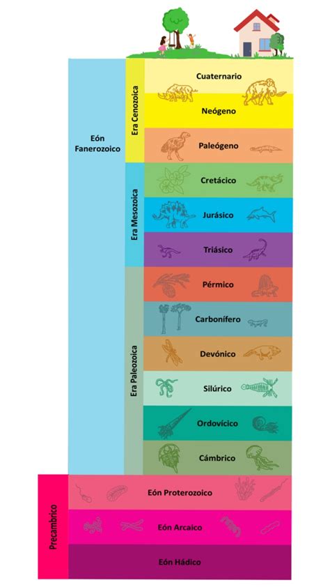 Como Hacer Una Linea Del Tiempo De Las Eras Geologicas Eras Geologicas