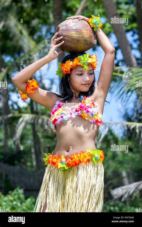 Hawaiian Tropic Girl Banque De Photographies Et Dimages Haute