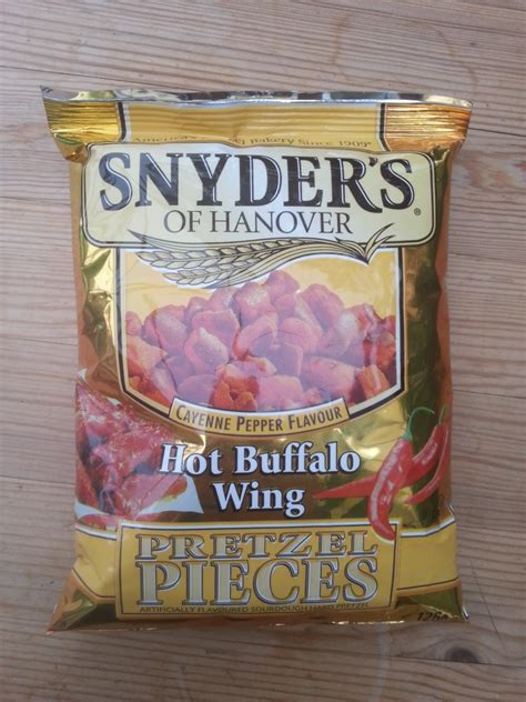 Snyders Of Hanover Hot Buffalo Wing Pretzel Pieces Hot Sauce Review