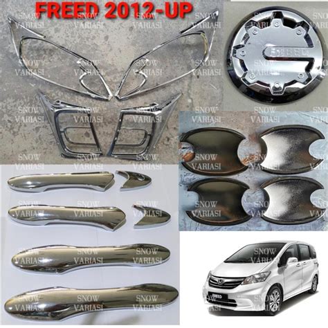 Jual Paket Garnish Depan Belakang Outer Handle Tank Cover Honda New