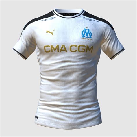 Olympique De Marseille Homekit Concept FIFA Kit Creator Showcase