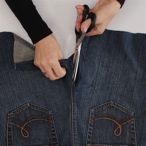 How To Upcycle Jeans Into Skirt Weallsew