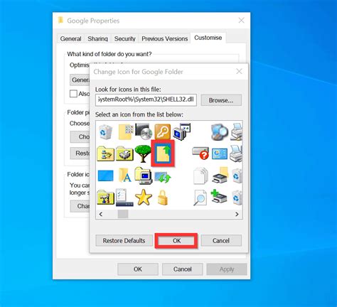 How To Change Icons On Windows Desktop Folder Or File Types