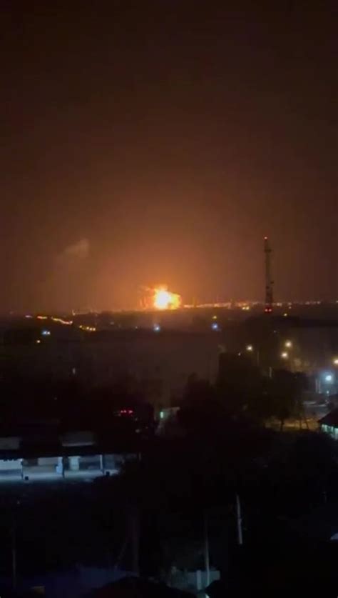 explosion   refinery  slavyansk na kubani slaviansk na kubani ukraine interactive map