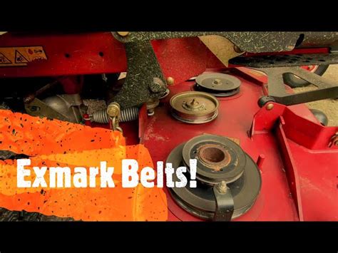 Kubota Mower Deck Belt Replacement And Idler Pulley Rebuild 57 OFF