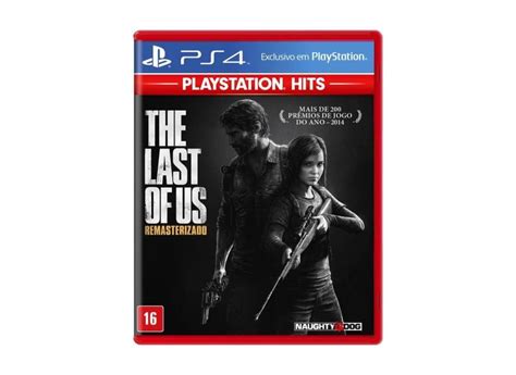 Jogo The Last Of Us Remasterizado Ps4 Mídia Física Lacrada o