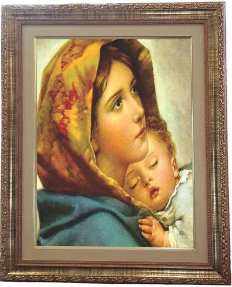 Quadro Religioso Da Nossa Senhora Do Divino Amor Modelo Medindo