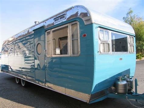 1954 Anderson Restored Vintage Travel Trailer Aluminum Birch Interior Flyte Camp In Rvs