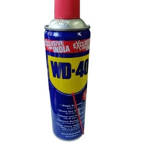 WD 40 Rust Removing Spray For Industrial Use Packaging Size 341g