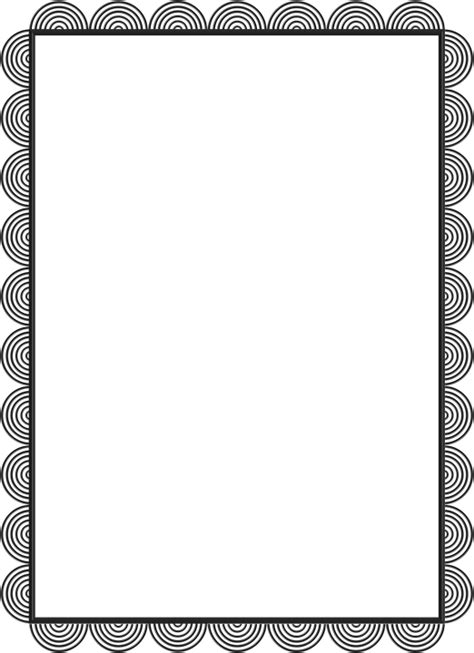 Gray Border Frame Transparent Background Transparent Hq Png Download