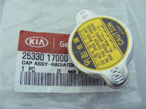 Купить Крышка радиатора (0.9) 2533033001 на Hyundai Porter в Москве.