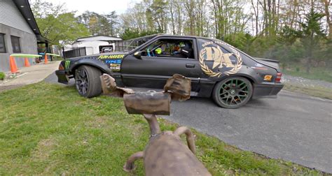 Driveway Drift Vaughn Gittin Jr Avoids The Lockdown Blues By Drifting