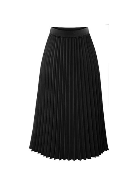 Pleated Skirts Maxi