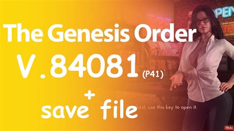 The Genesis Order Update 84081 Save Data Walkthrough P41 Lillian