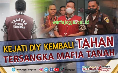 Lurah Caturtunggal Resmi Ditetapkan Sebagai Tersangka Dalam Kasus Mafia