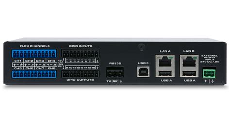 SSE QSC IO8 QSC Q SYS IO 8 Flex Channel Expander D B E Series From