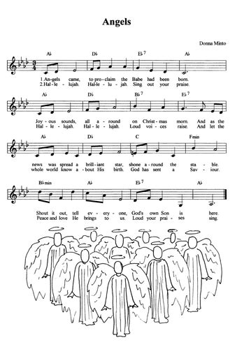 "Angels" - A Christmas song | Teaching Resources