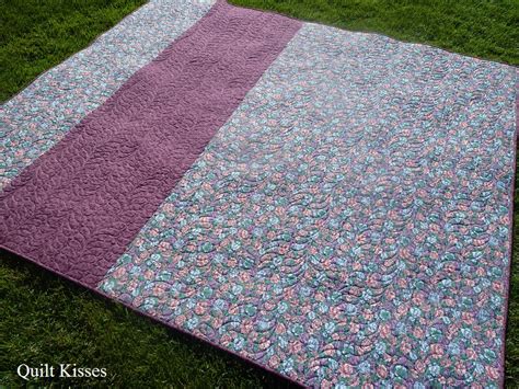 Quilt Kisses Purple Surprise A Finished Quilt