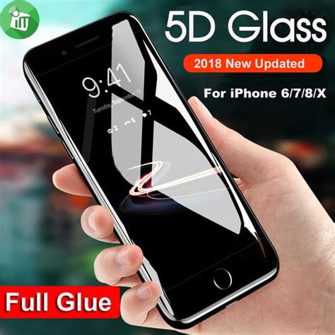 Iscreen D Full Glue Glass Screen Protector For Iphone Plus Plus