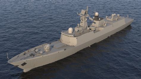 Frigate 3D Model $249 - .3ds .blend .c4d .fbx .max .ma .lxo .obj ...