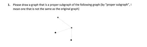 Answered Please Draw A Graph That Is A Proper Bartleby