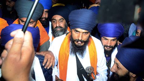 Punjab Police Crack Down On Amritpal Singh S Outfit Held Latest