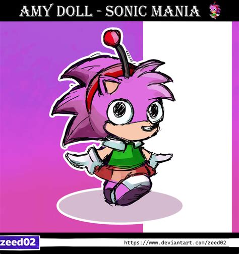 Amy Doll Sonic Mania Color By Zeed02 On Deviantart