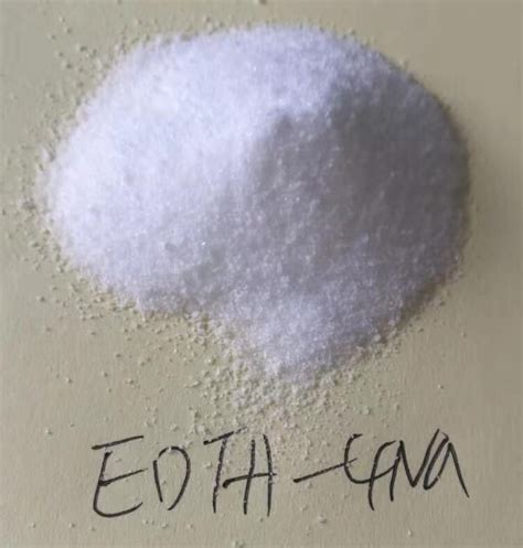 Ethylene Diamine Tetraacetic Acid Tetrasodium Salt Tetrahydrated Edta Made By Salin China