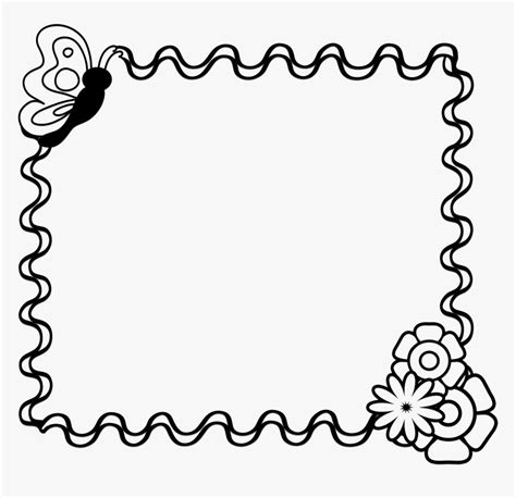 School Border Clipart Black And White