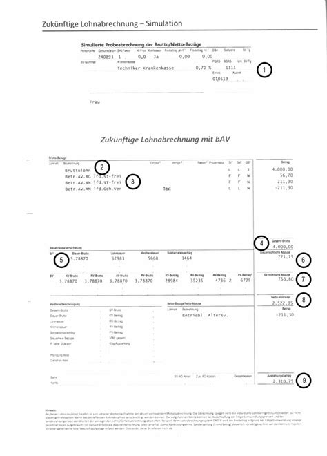 Betriebliche Altersvorsorge Lohnabrechnung einfach erklärt