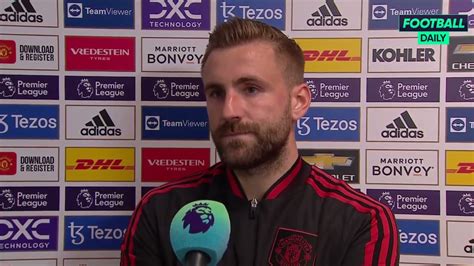 Manchester United Newcastle United Luke Shaw Post Match