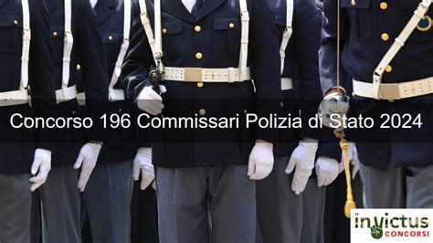 Concorso Commissari Polizia