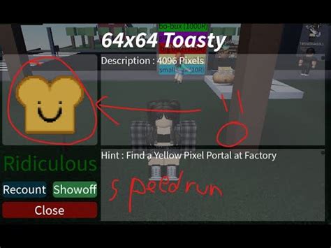 How To Find 64x64 Toasty Roblox Find The Toasties Guide YouTube