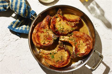 Pork Chops In Lemon Caper Sauce Recipe