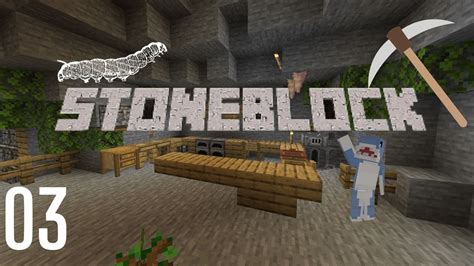 Stoneblock Ep Work Station Minecraft Survival Youtube