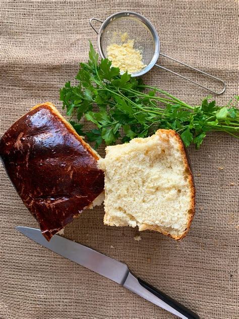 Loaf of Sliced Bread in Half Stock Image - Image of herbs, kitchen ...