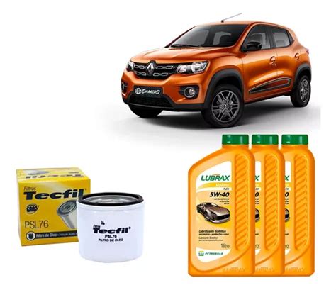 Kit Troca Óleo 5w40 Renault Kwid 1 0 2019 2020 2021 2022 Parcelamento