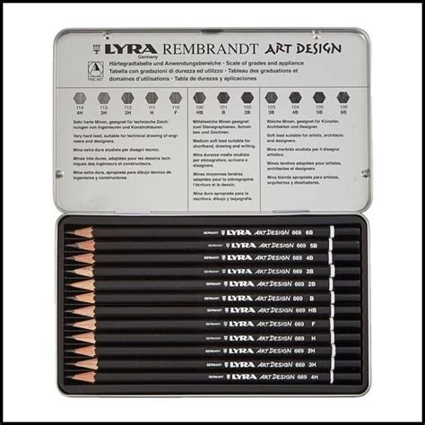 Jual Lyra Drawing Pencil Pensil Gambar Sketsa 12Pcs Shopee Indonesia