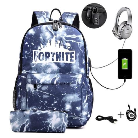 Lot De Sac A Dos Ecole Cartable College Fortnite Sac Dos Cartable