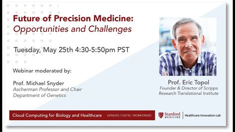 The Future Of Precision Medicine Opportunities And Challenges Youtube