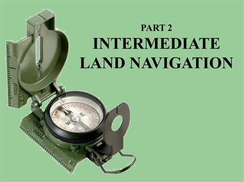 Land Navigation Part 2 Ppt