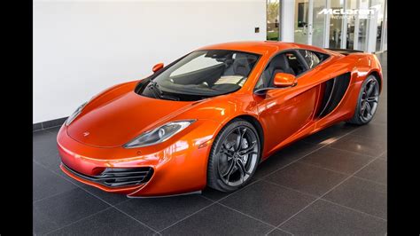 2012 "Volcano Orange" McLaren MP4-12C Coupe - YouTube