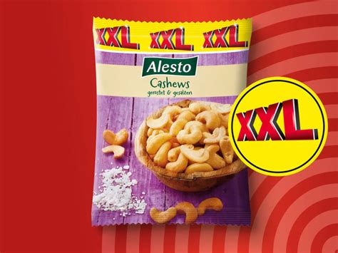 Alesto Cashewkerne Xxl G Von Lidl Ansehen