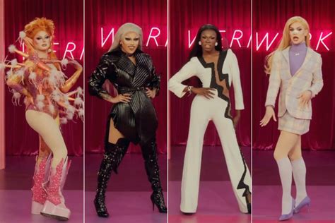 Watch Spicy Rupaul S Drag Race Season Werk Room Entrances Packed